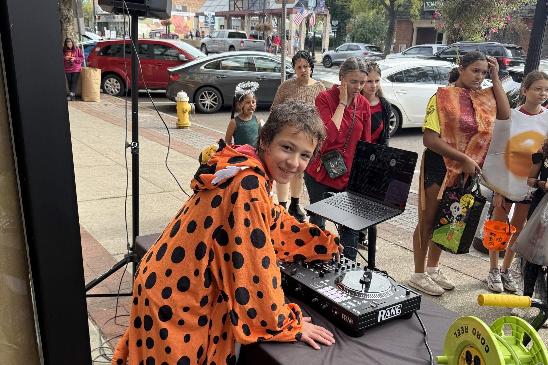 STRIVE Students DJ Trunk Or Treat In Downtown Pottstown