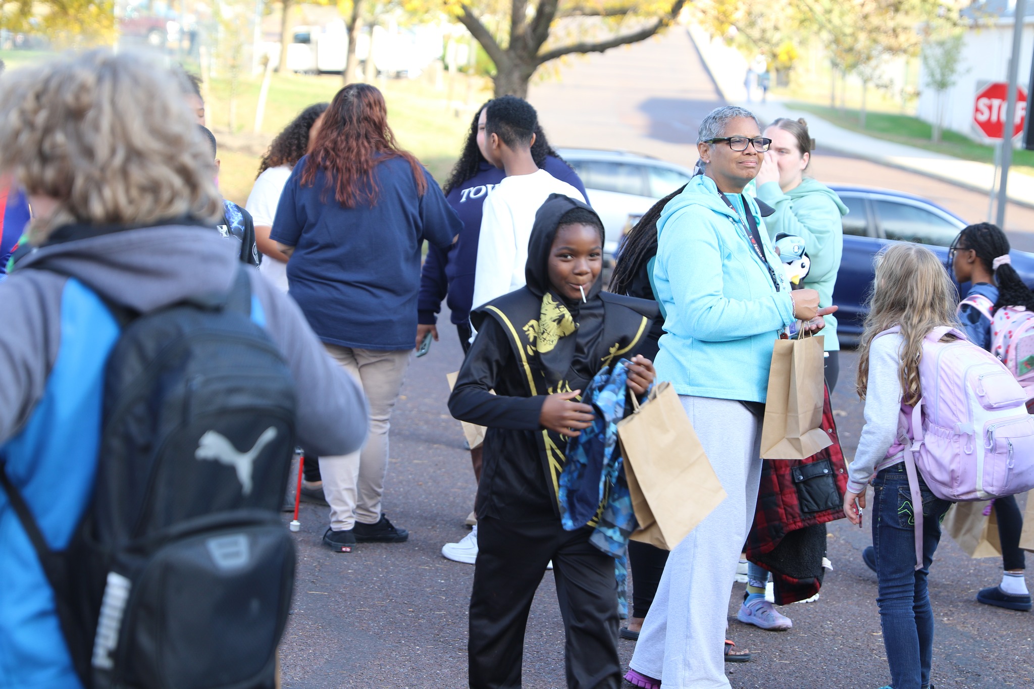 Students DJ Trunk Or Treat National Lights On After School